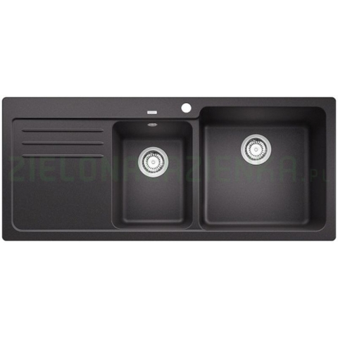 Blanco 525779 NAYA 8S 廚房右雙盆昇盤 (瀝青色 Anthracite)