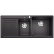 Blanco 525779 NAYA 8S 廚房右雙盆昇盤 (瀝青色 Anthracite)