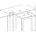 Vinvautz 法國名望 VZ140SDUG 140瓶 嵌入式雙溫區紅酒櫃