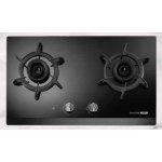 Sakura 櫻花 G2923B/LPG 75厘米 嵌入式雙頭石油氣煮食爐 (黑色玻璃)