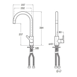 Roca A5A7409CN0 Mencia 昇盆龍頭