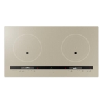Panasonic 樂聲 KY-E227E 74厘米 嵌入/座檯式IH雙頭磁爐 (金色)