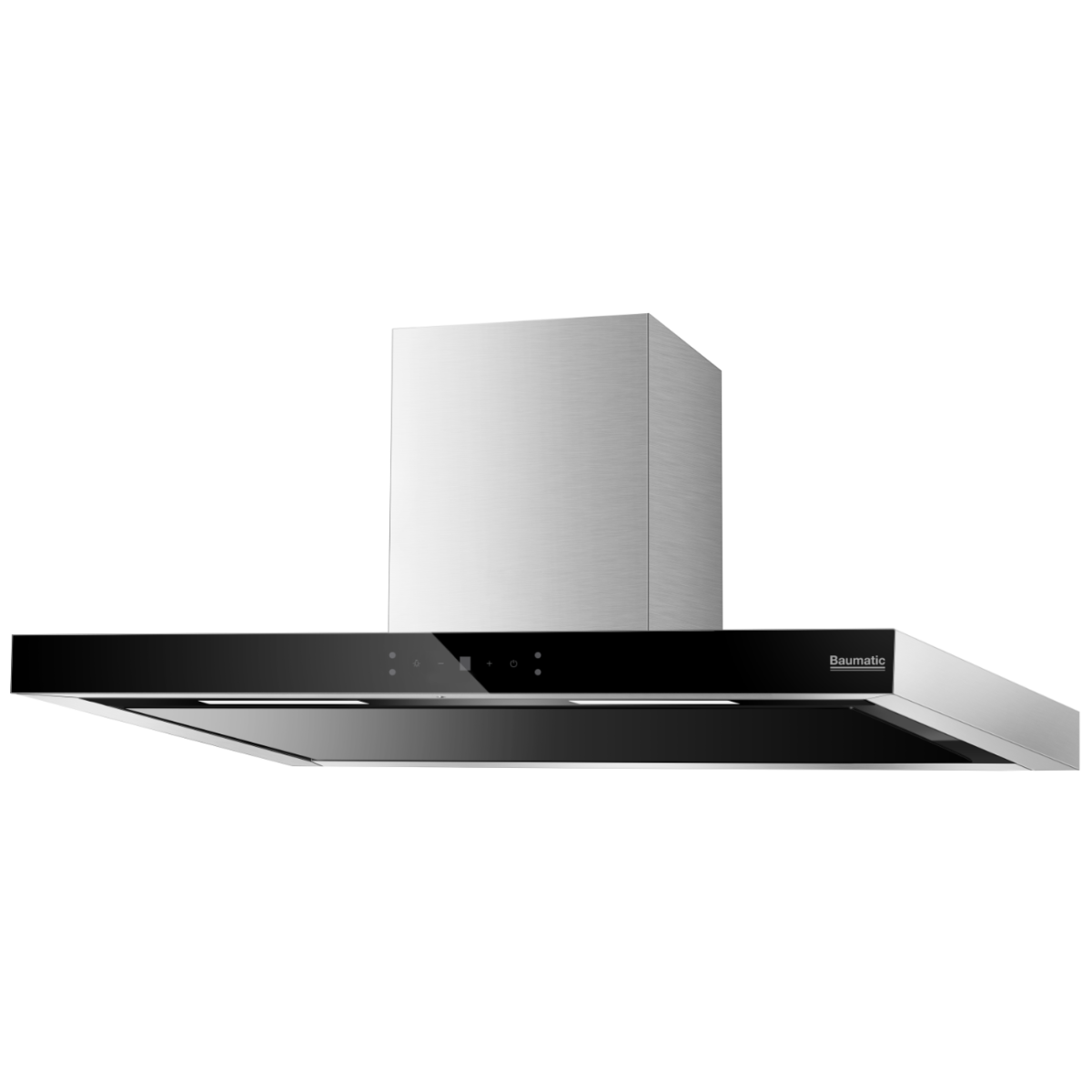 Baumatic BET954BGLX 90厘米 1000m³/h 手掃開關 煙囪式抽油煙機 (4段風速控制 + 可內循環抽風模式 + 整流板設計)