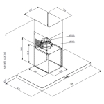 Cimatech 高德 CH201N-700 70厘米 1250m³/h 煙囪式抽油煙機