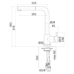 Franke PT935C 可拉出式昇盆龍頭