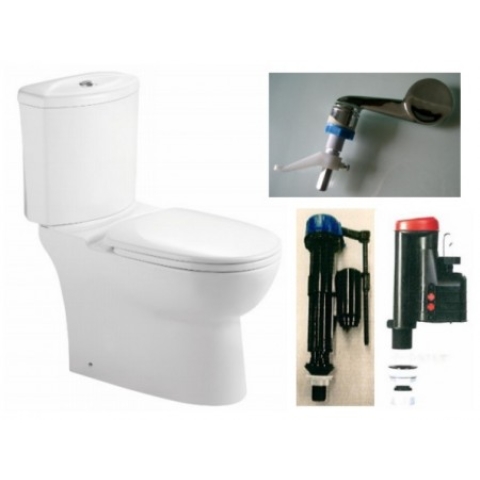 Walrus WR120697D 高咀傷殘廁所專用座廁 (不包含風琴喉)