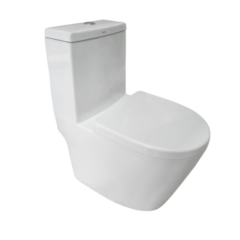 Walrus WR110034 連體自由咀座廁配油壓廁板 (不包含風琴喉)