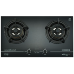 Kuzzo 德國德信 KF-338T 75厘米 嵌入式雙頭煤氣爐 (ISO9001 優質認證 專制電子點火設計)