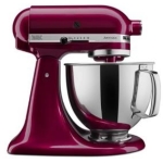 KitchenAid 5KSM150PSBBX 4.8公升 Artisan 抬頭式廚師機 (波爾多紅)