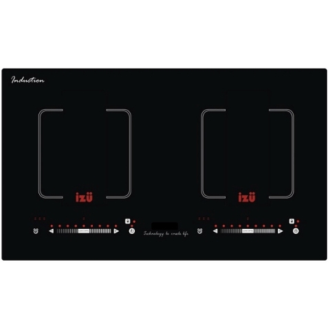 Izu 伊豆 ICN2.8KW 74厘米 2800W 嵌入式雙頭電磁爐