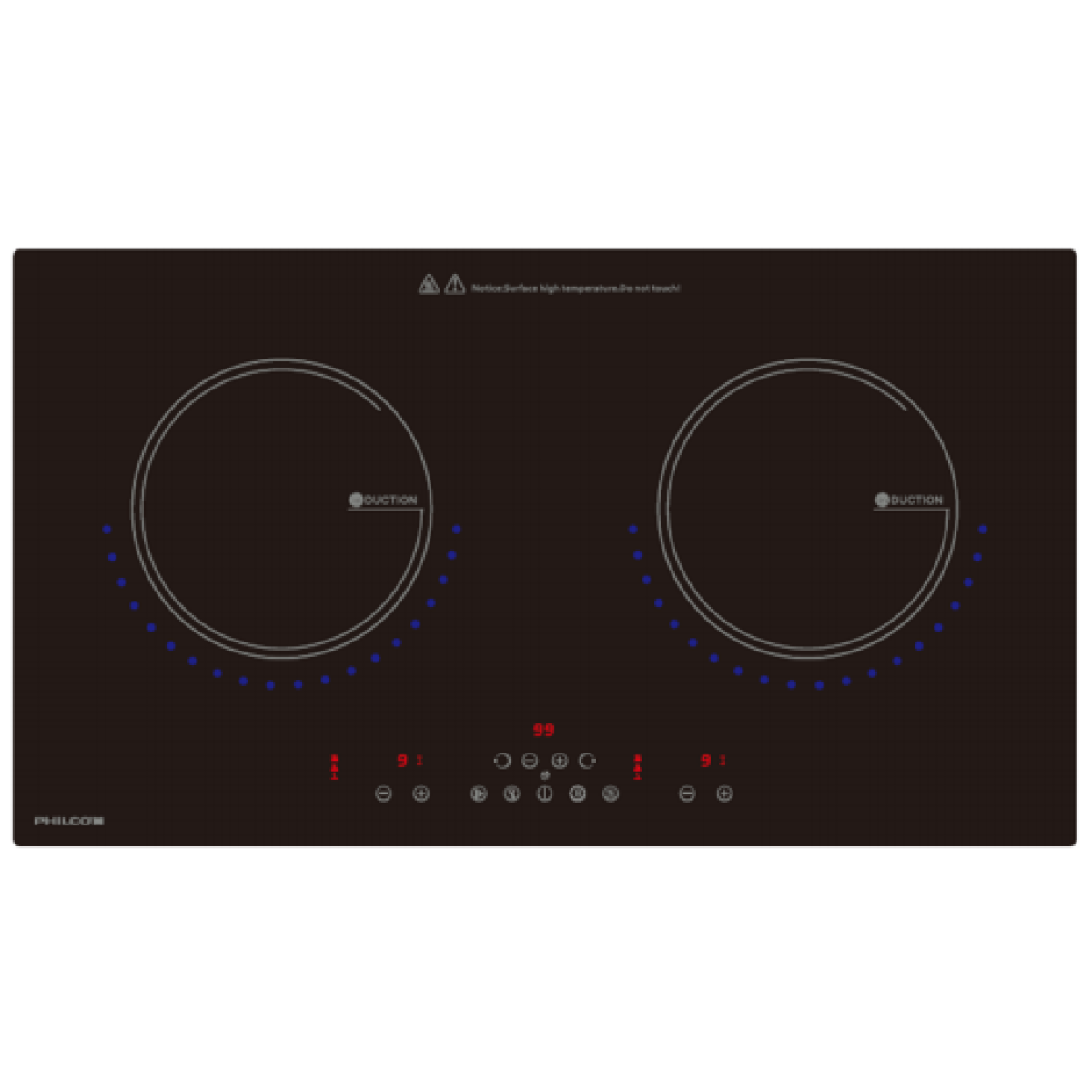 Philco 飛歌 PH2740IC 71厘米 4000W 嵌入式雙頭電磁爐