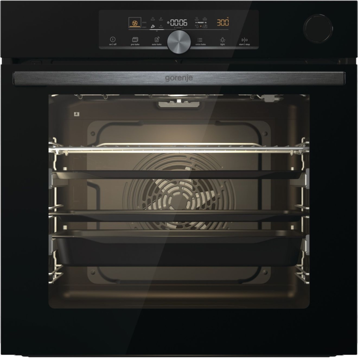 Gorenje 歌爾 BSA6747A04BG 77公升 蒸氣添加嵌入式全自動電焗爐 (附探肉針)
