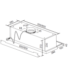 Philco 飛歌 GH1206SNL 60厘米 1200m³/h 拉趟式抽油煙機