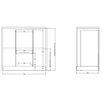 Baumatic BET7362X 70厘米 1000m³/h 變頻摩打 煙囪式抽油煙機 (超薄!超勁!) (手勢控制操作 + 摩打自清功能 + 隱藏式油杯設計)