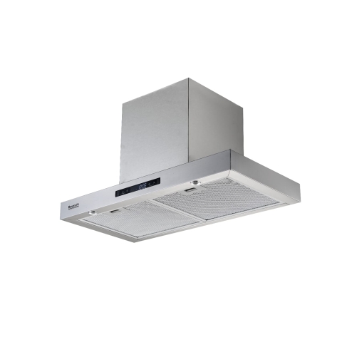 Baumatic BET7362X 70厘米 1000m³/h 變頻摩打 煙囪式抽油煙機 (超薄!超勁!) (手勢控制操作 + 摩打自清功能 + 隱藏式油杯設計)