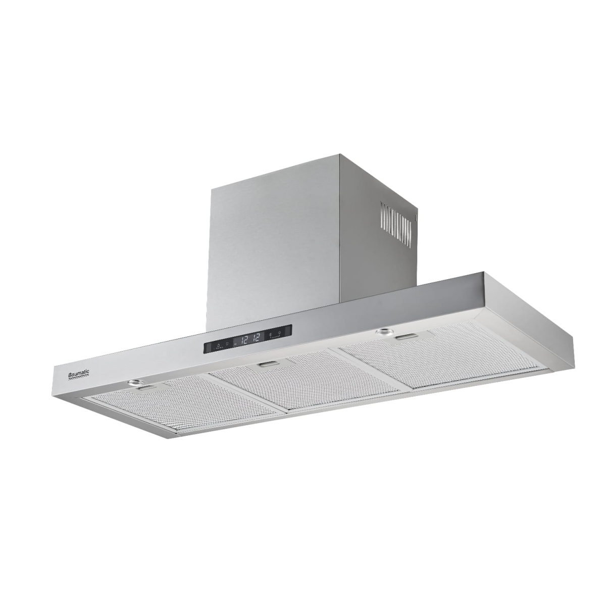 Baumatic BET9364X 90厘米 1000m³/h 變頻摩打 煙囪式抽油煙機 (超薄! 僅358mm深) (手勢控制操作+摩打自清功能+隱藏式油杯設計)