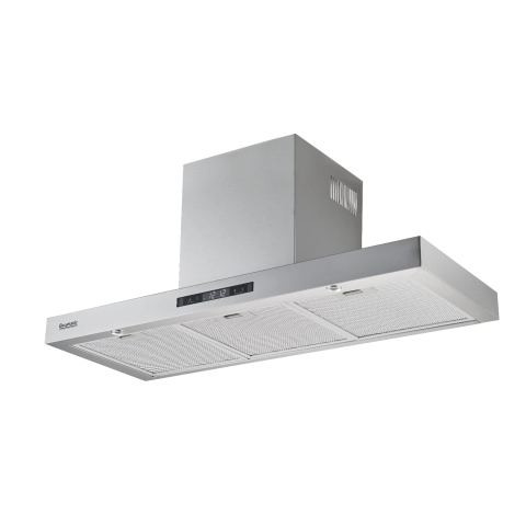 Baumatic BET9364X 90厘米 1000m³/h 變頻摩打 煙囪式抽油煙機 (超薄! 僅358mm深) (手勢控制操作+摩打自清功能+隱藏式油杯設計)