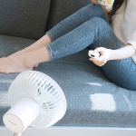 Bluefeel Barset 4D 輕巧無線立風扇 (銀藍色)