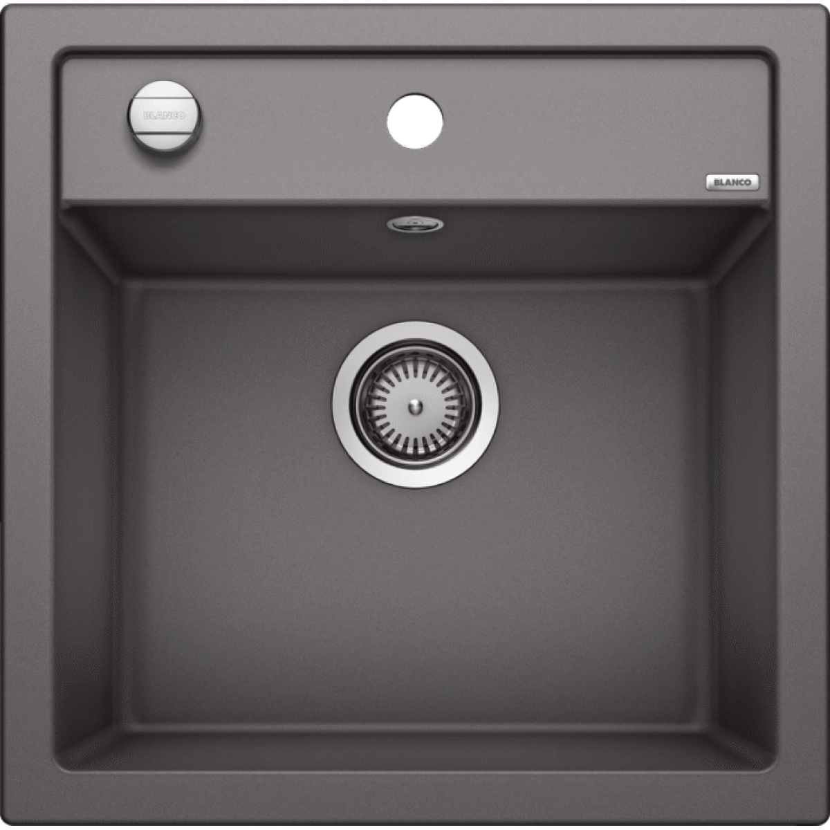 Blanco 518848 Dalago 5 單盆昇盤 (炭石灰色 Rock Grey)