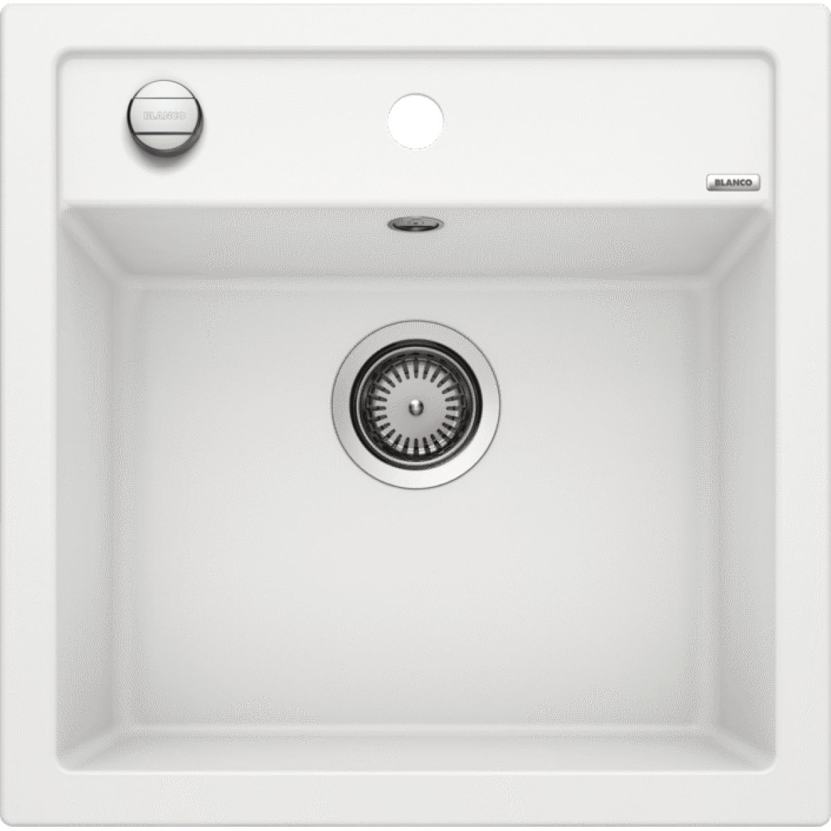 Blanco 518524 Dalago 5 單盆昇盤 (白色 White)