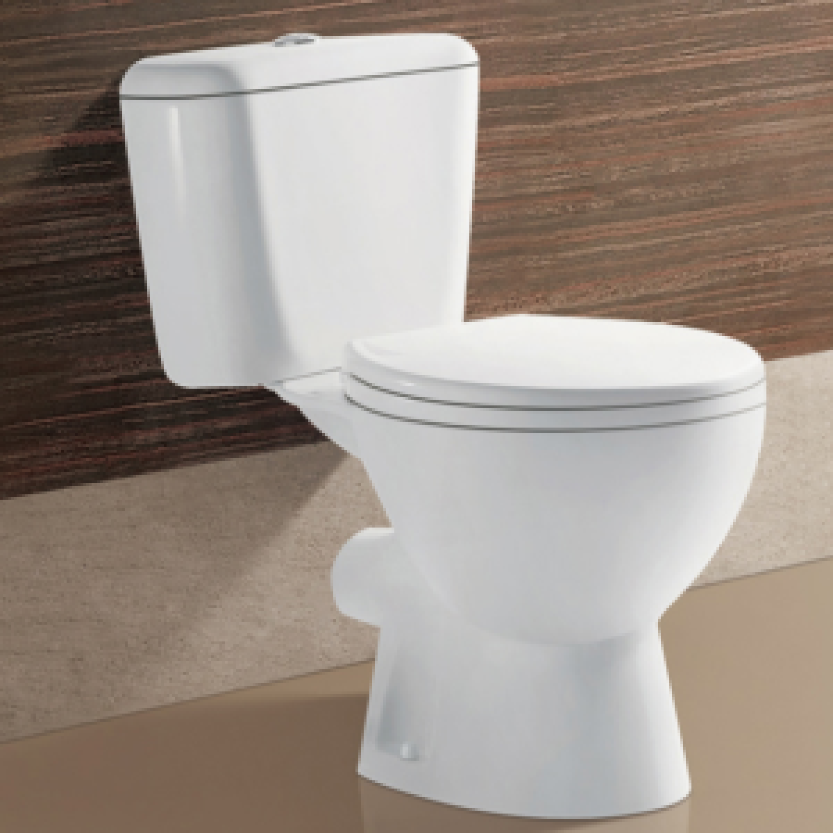 Richford R099 相連式高咀座廁 連緩衝降板 (不包含風琴喉)