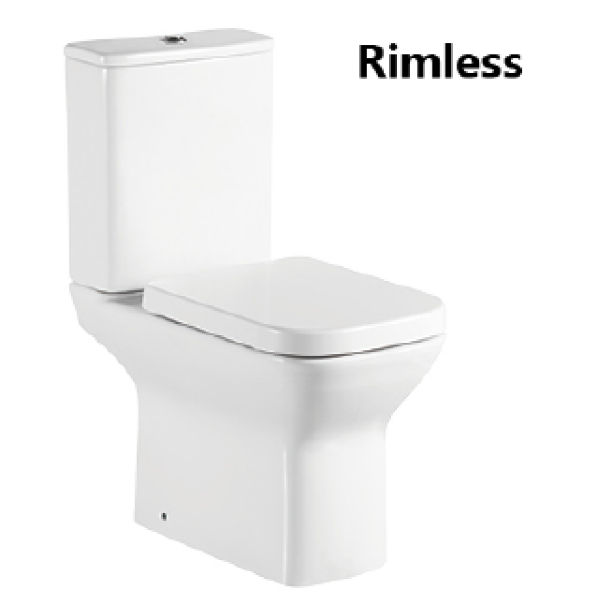 Richford R506 相連式高咀座廁 連緩衝降板  (不包含風琴喉)