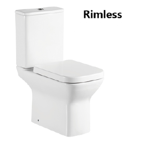 Richford R506 相連式高咀座廁 連緩衝降板  (不包含風琴喉)