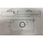 German West 西德寶 GW-838ST 71厘米 1100m³/h 智能電熱除油易拆式抽油煙機 (不銹鋼) (超靜超勁60分貝)