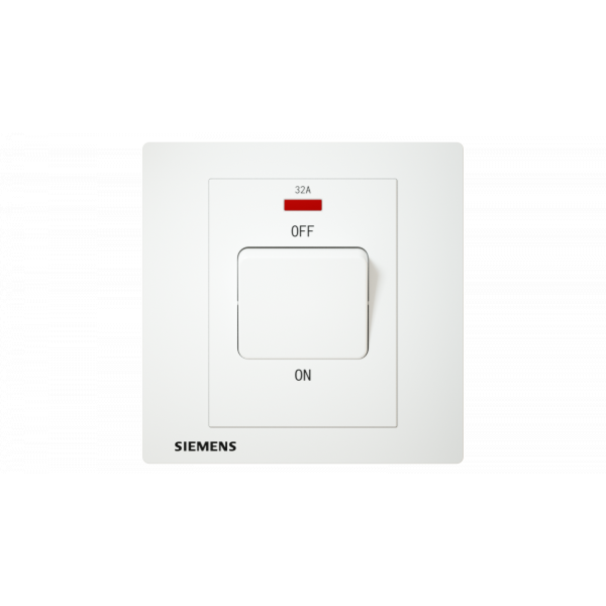 Siemens 西門子 5TA13623PC01 32A 單位雙極開關掣 帶霓虹燈指示器(白)