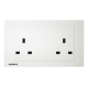 Siemens 西門子 5UB13213PC01 13A 雙位插座(白)