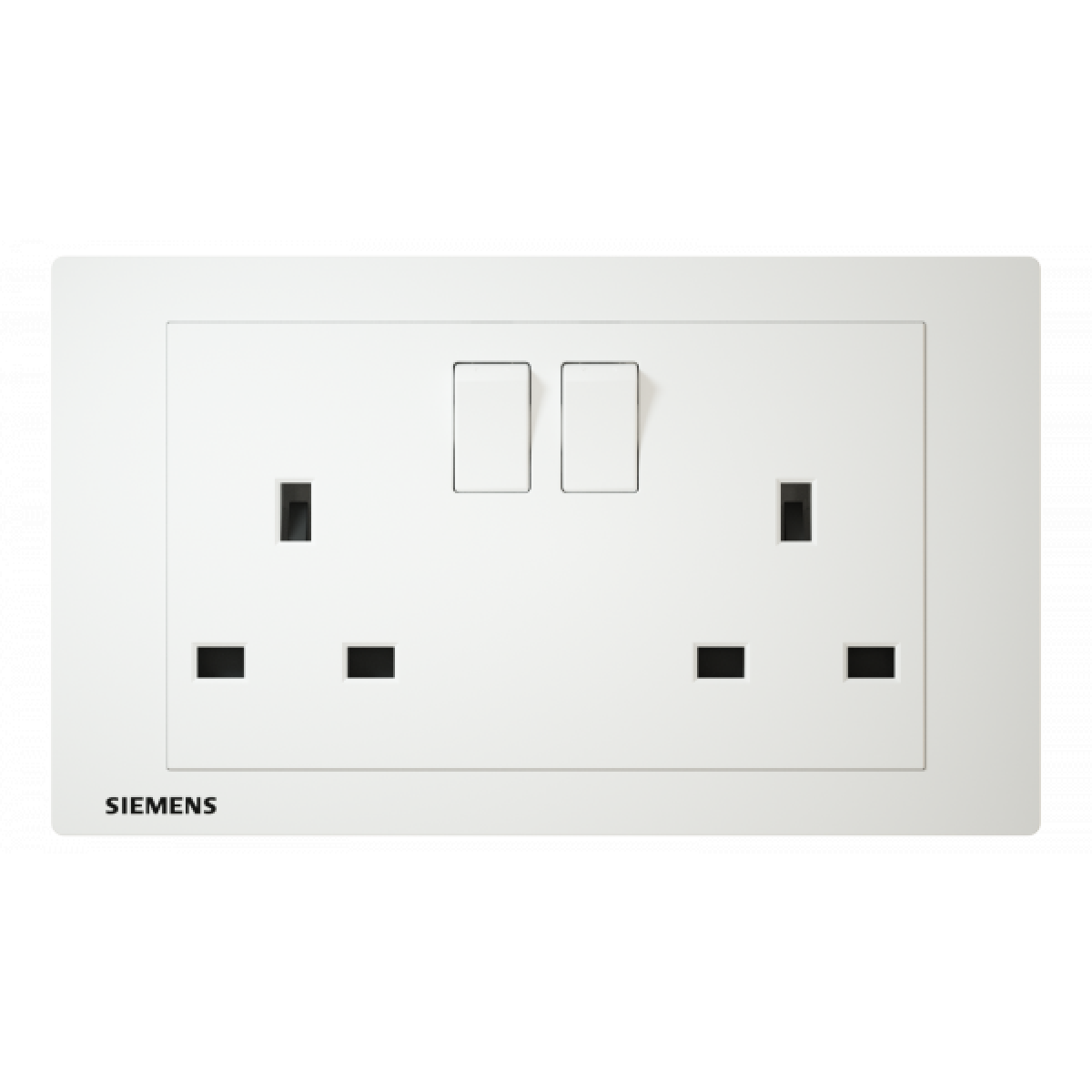 Siemens 西門子 5UB13223PC01 13A 雙位開關插座 (白色)