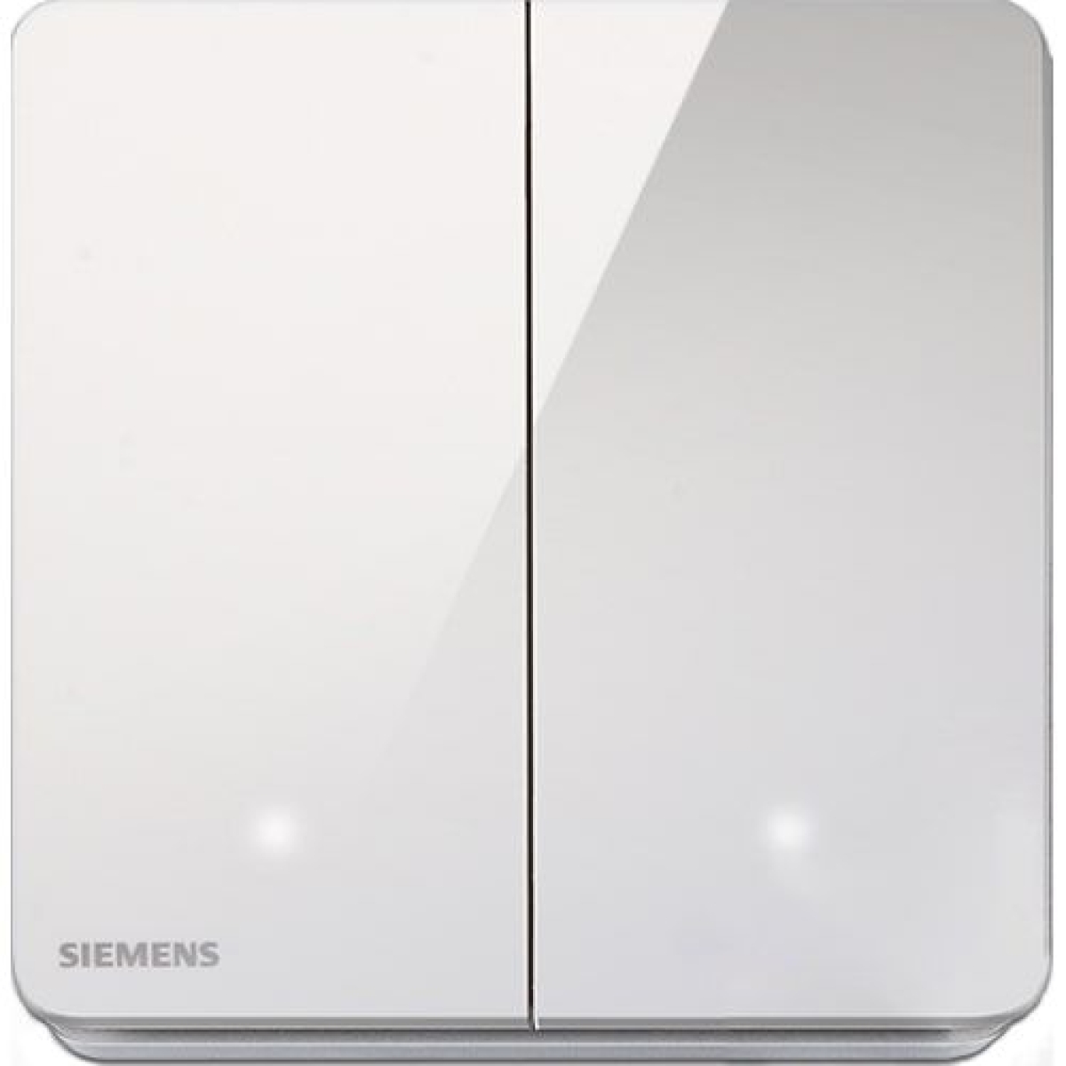 Siemens 西門子 5TA81263PC01 16AX 2位單控開關掣 (帶LED燈) (白色)