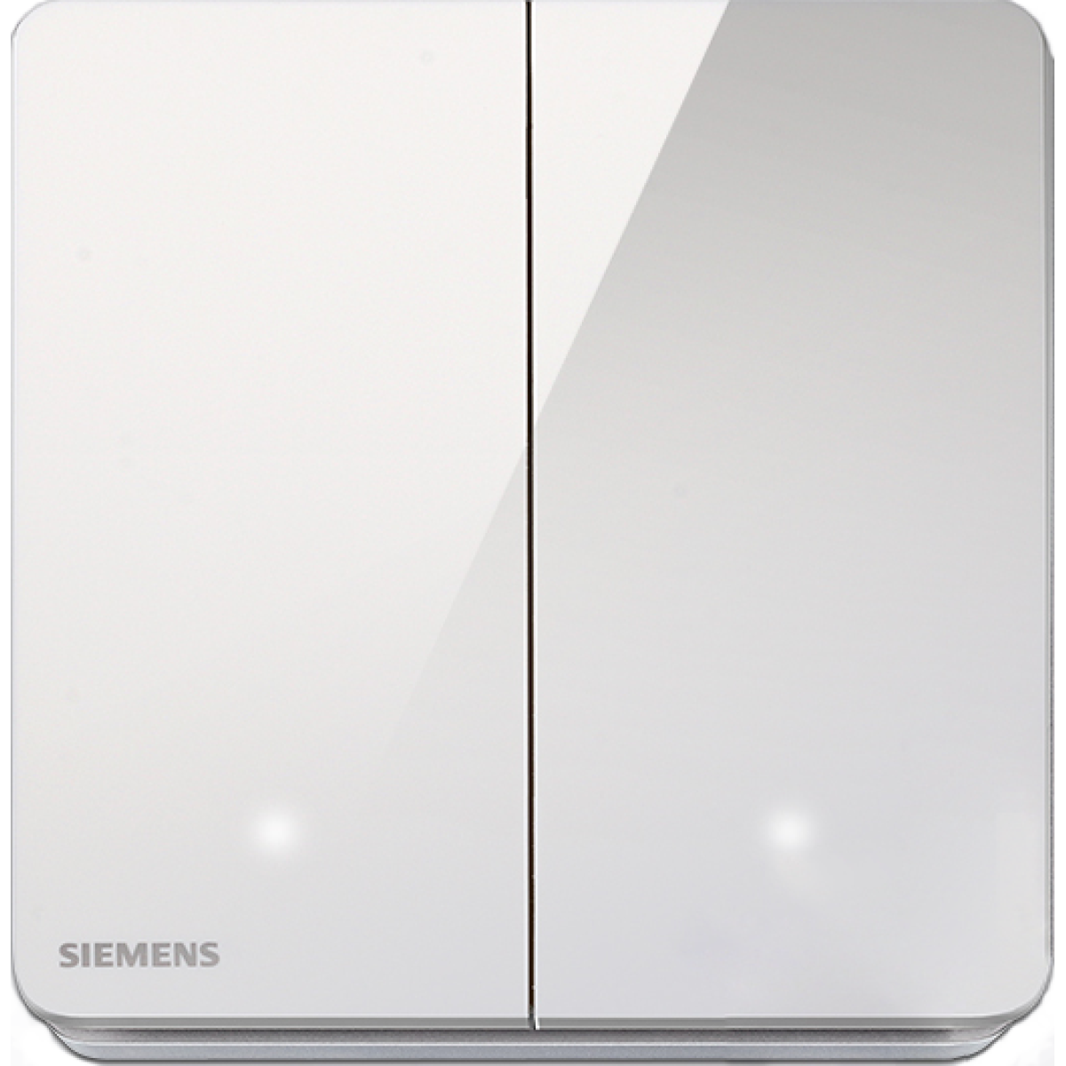 Siemens 西門子 5TA81273PC01 16AX 雙位雙控開關掣(帶LED燈)