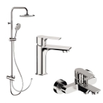 Remer EY11+EY05+330A8MPEC20NRA Energy 龍頭套裝 鍍鉻色