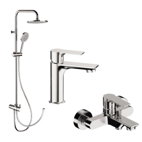 Remer EY11+EY05+330A8MPEC20NRA Energy 龍頭套裝 鍍鉻色