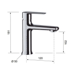 Remer V11+V05+330A8MPEC20NRA Vanity 龍頭套裝 鍍鉻色