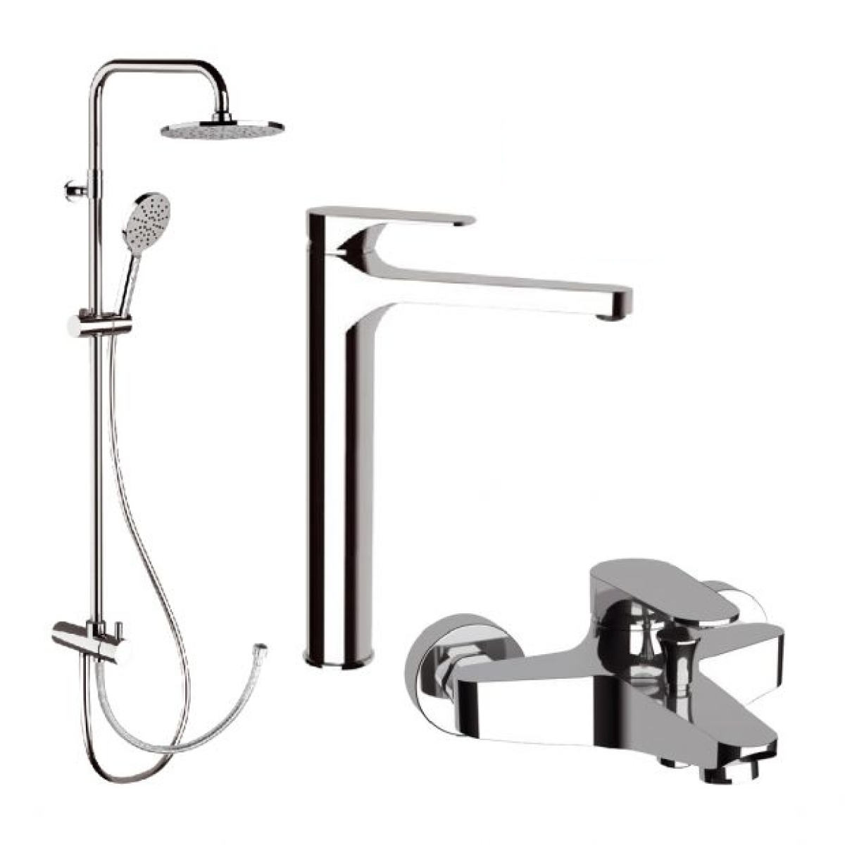 Remer L11LXL+L05+330A8MPEC20NRA Class Line 龍頭套裝 鍍鉻色