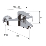 Remer L11LXL+L05+330A8MPEC20NRA Class Line 龍頭套裝 鍍鉻色