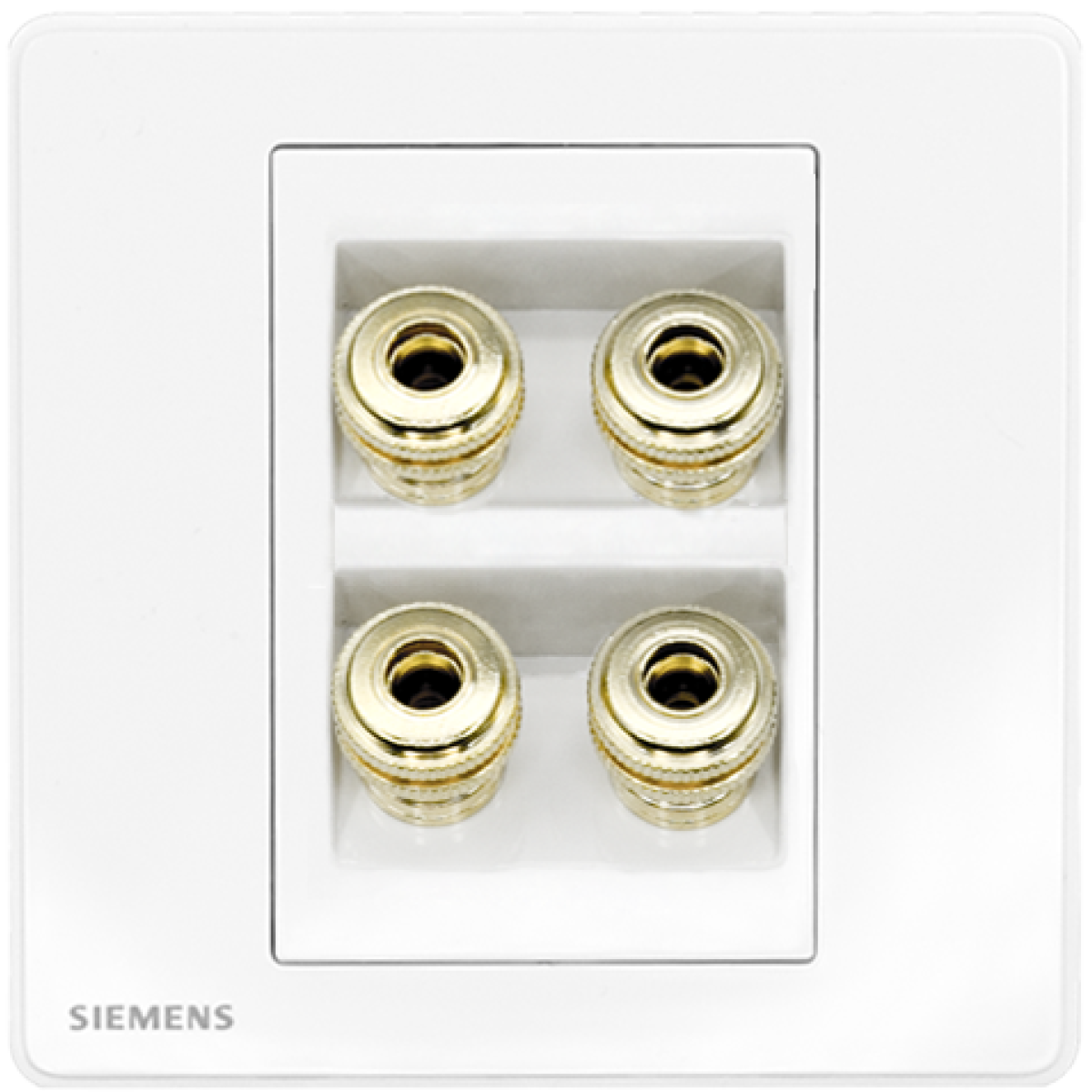 Siemens 西門子 5UH81823PC01 四接線音響插座 (白)