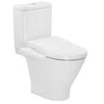 Roca 804025005+3410N0+3420N8 The Gap Round rimless 自由咀分體座廁配電子廁板(尊尚型)套裝 (不包含風琴喉)