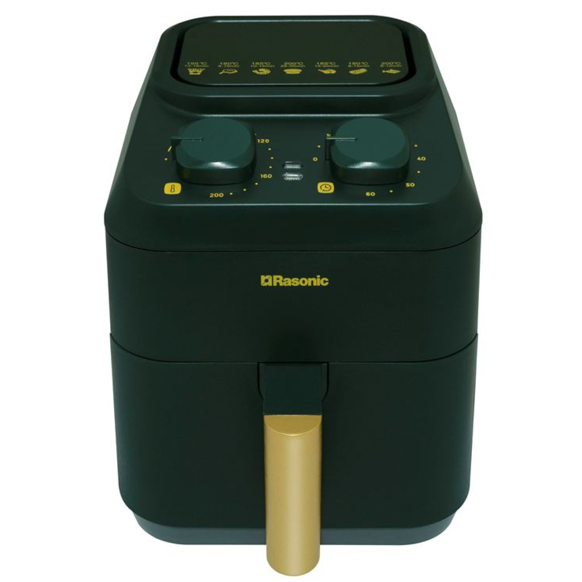 Rasonic 樂信 RAF-B281 2.7公升 1200W 氣炸鍋 (綠色)