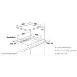 Kuppersbusch EKI8940.1F 80厘米 嵌入式四頭電磁爐