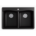 Kohler Kennon K-8185-CM1 雙昇盆