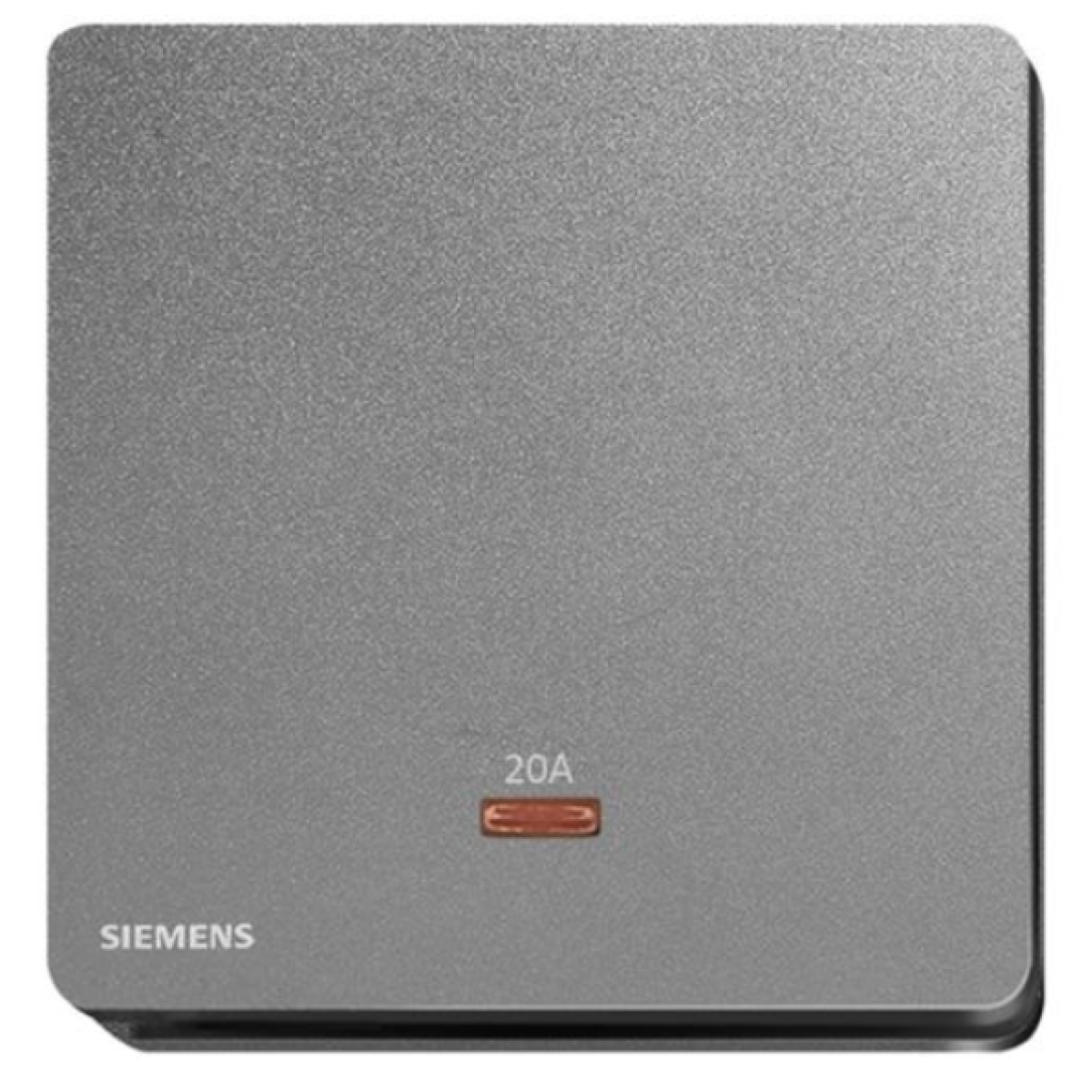 Siemens 西門子 5TA81613PC05 20A 單位雙極開關 (帶霓虹燈指示器) (銀灰色)