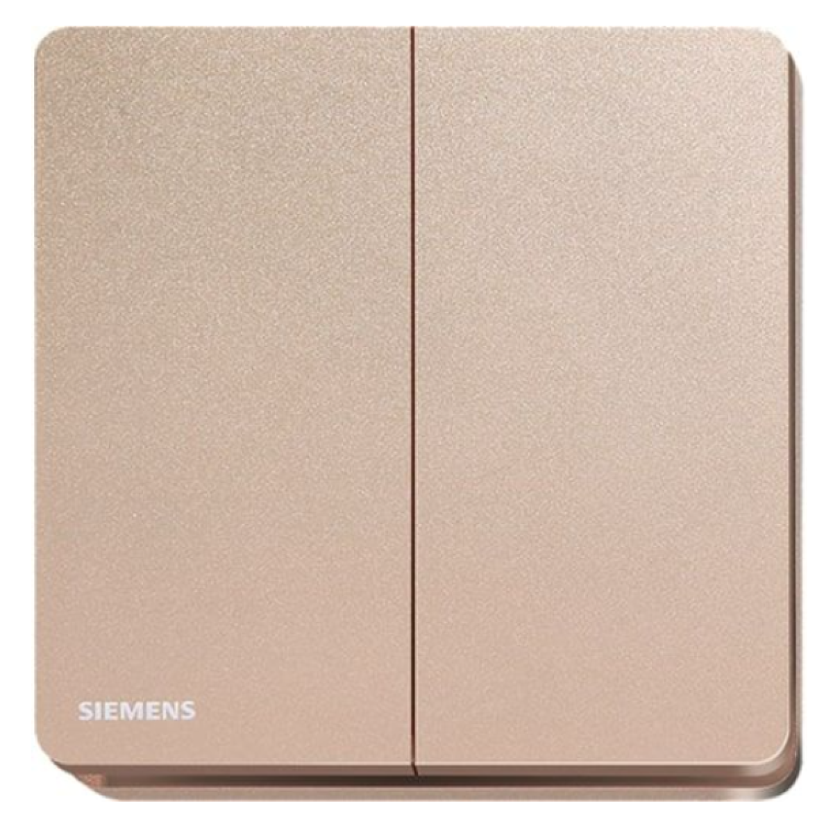 Siemens 西門子 5TA81243PC04 16AX 雙位雙控開關掣 (玫瑰金色)