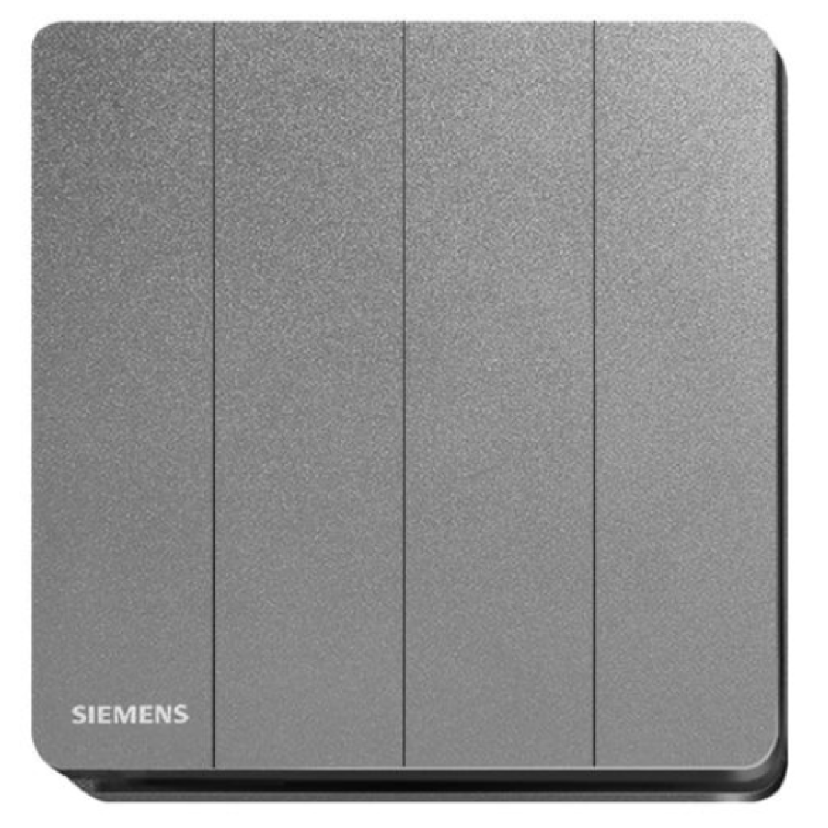 Siemens 西門子 5TA81443PC05 16AX 四位雙控開關掣 (銀灰色)