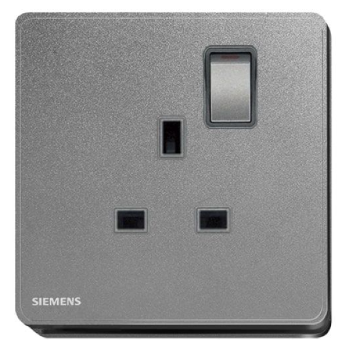 Siemens 西門子 5UB81123PC05 13A 單位開關插座 (銀灰色)