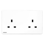 Siemens 西門子 5UB81213PC01 13A 雙位插座 (白色)