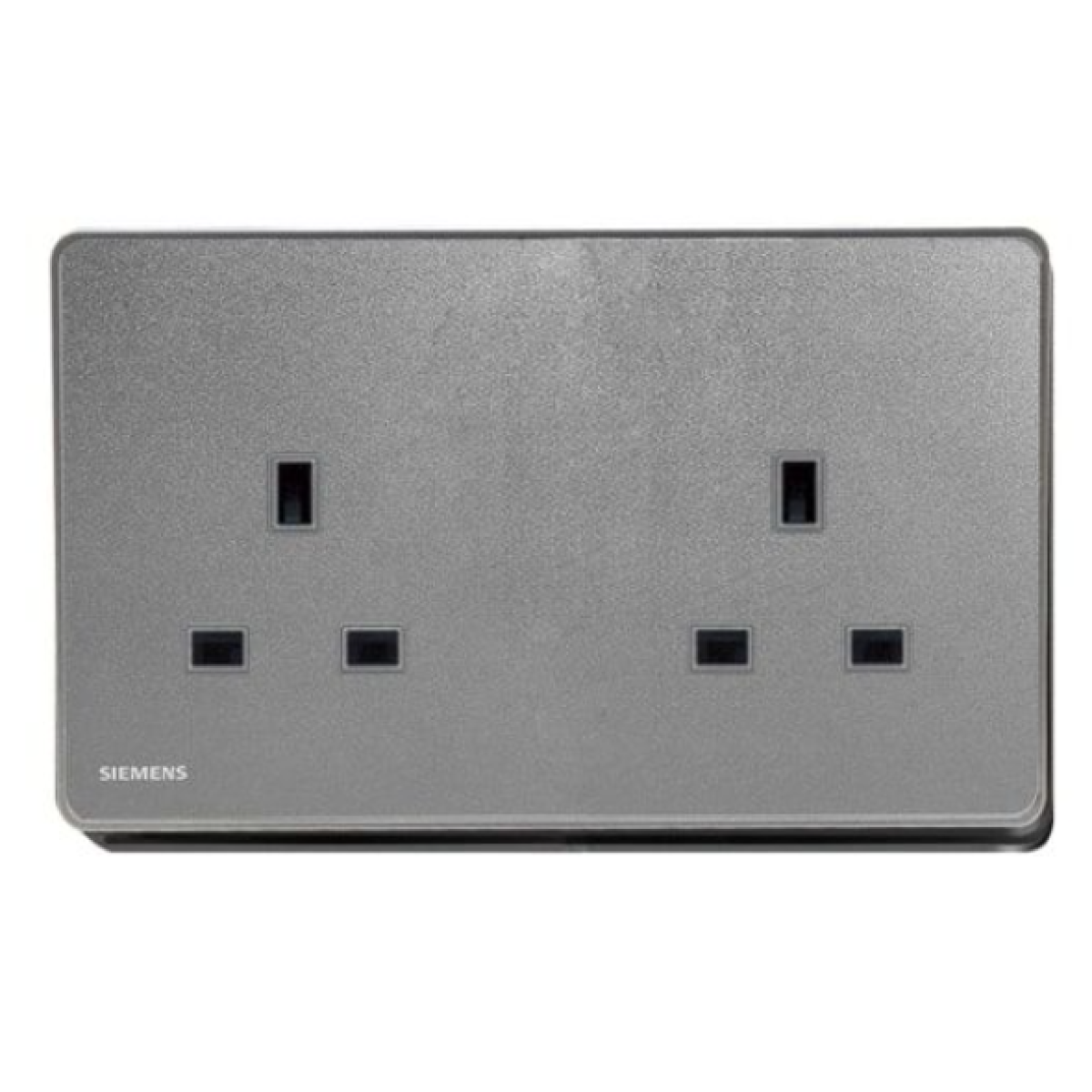 Siemens 西門子 5UB81213PC05 13A 雙位插座 (銀灰色)