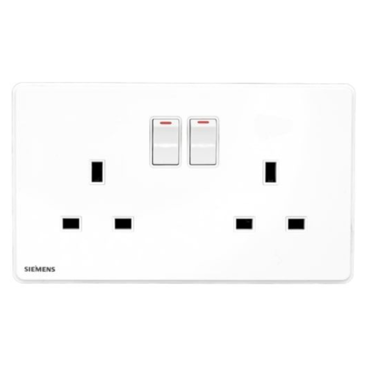 Siemens 西門子 5UB81223PC01 13A 雙位開關插座 (白色)